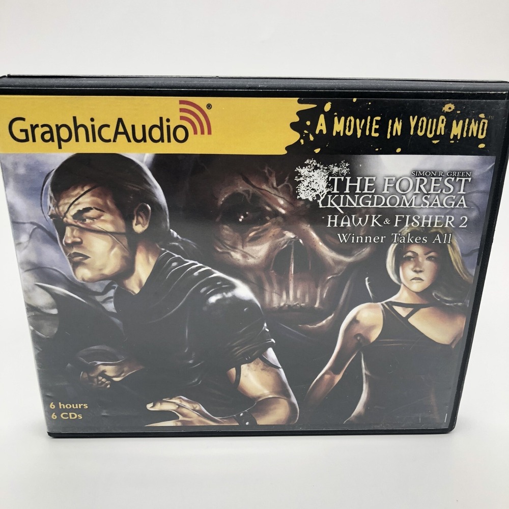 Simon Green Forest Kingdom‎ Hawk & Fisher 2 Winner Takes All Graphic Audio Book